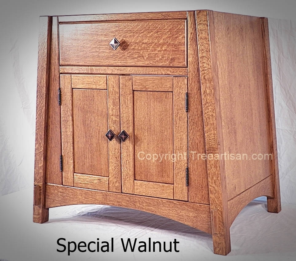 33 Single Sink Bathroom Vanity Solid Wood Norfolk Mission from