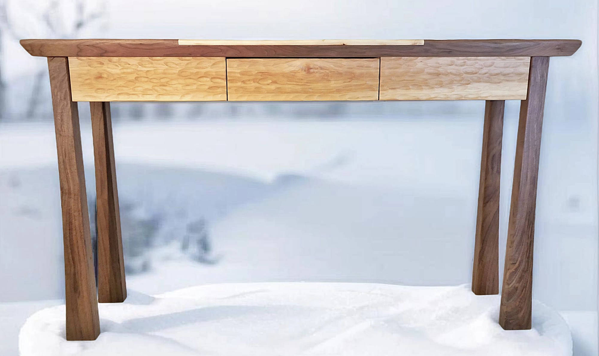 https://www.treeartisan.com/live-edge-walnut-hall-table.html